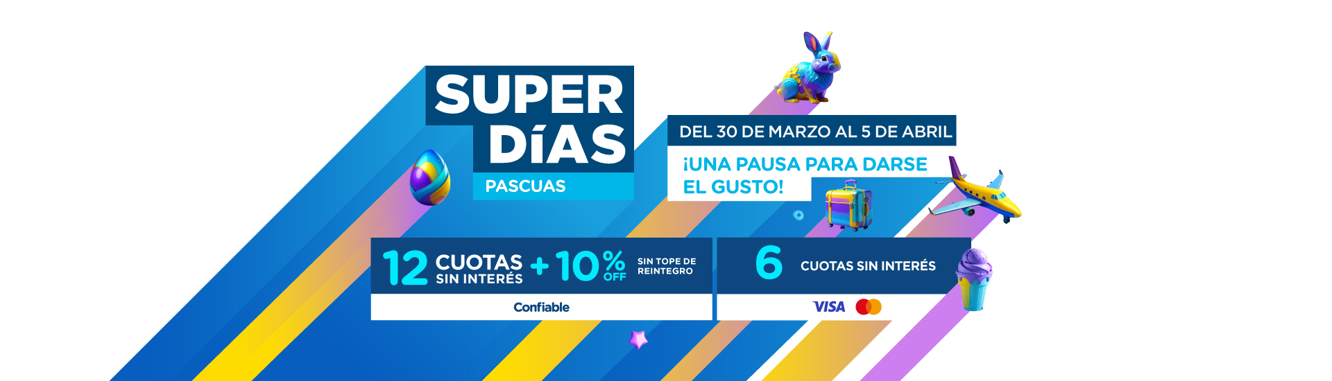 Super Dias Semana de Pacuas, comercios adheridos.