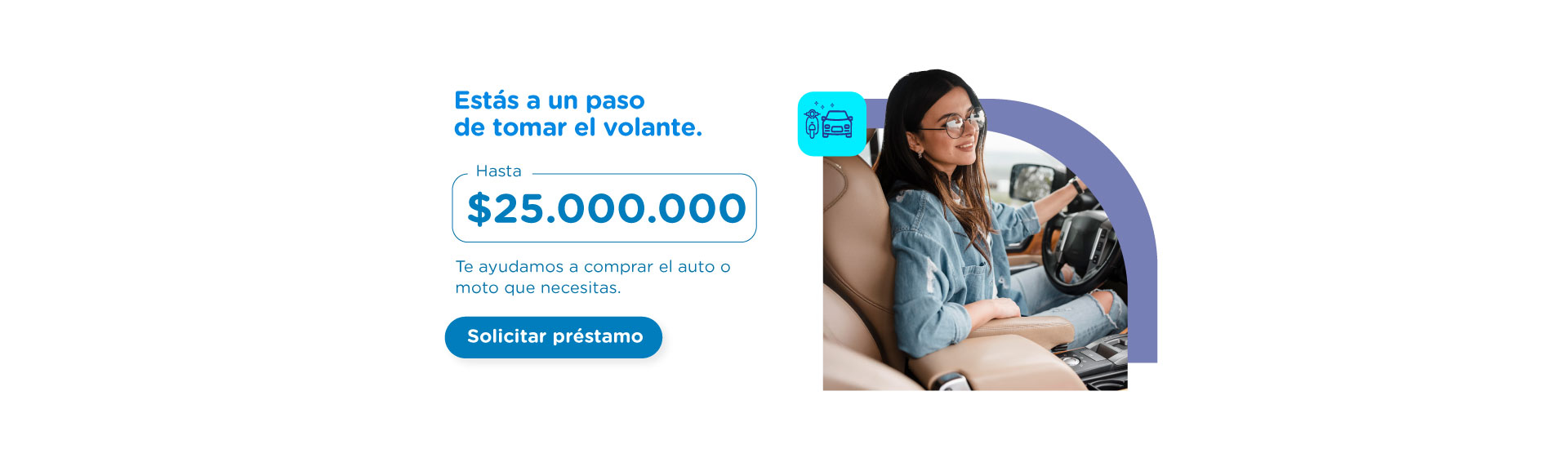 Prestamos BPN destino específico: vehículos.