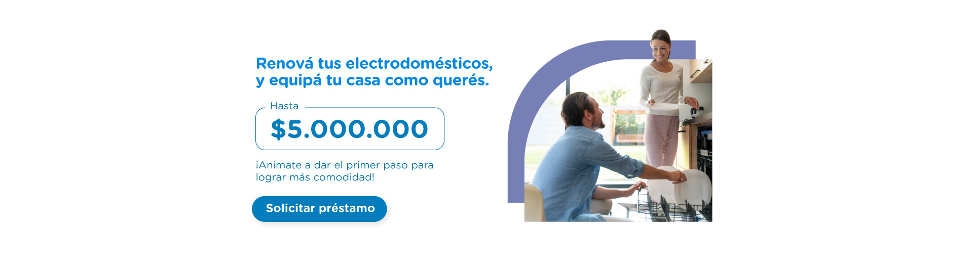 Prestamos BPN destino específico: electrodomésticos.